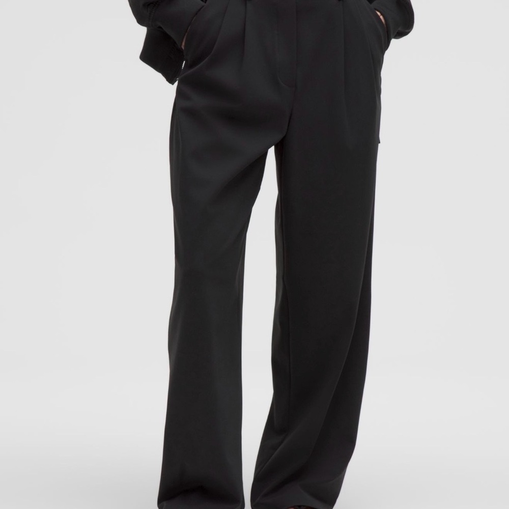 Lululemon Daydrift HR Wide Leg Black With pleats (tall)